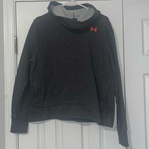 Grey under armor hoodie